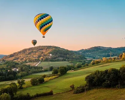 La Toscana dal cielo