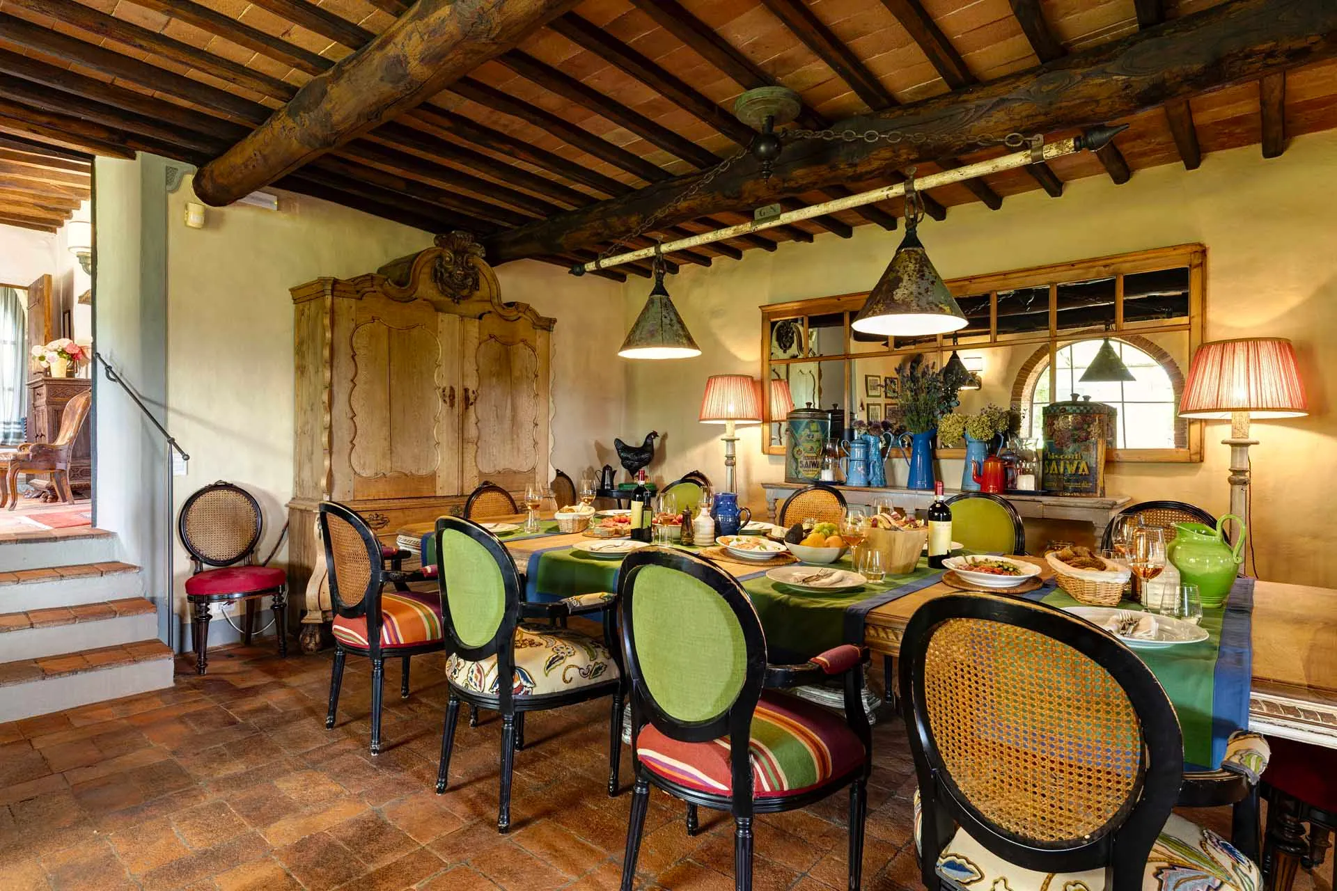 Ca’ di Pesa — Cucina e sala da pranzo