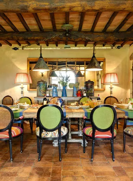 Ca’ di Pesa — Cucina e sala da pranzo