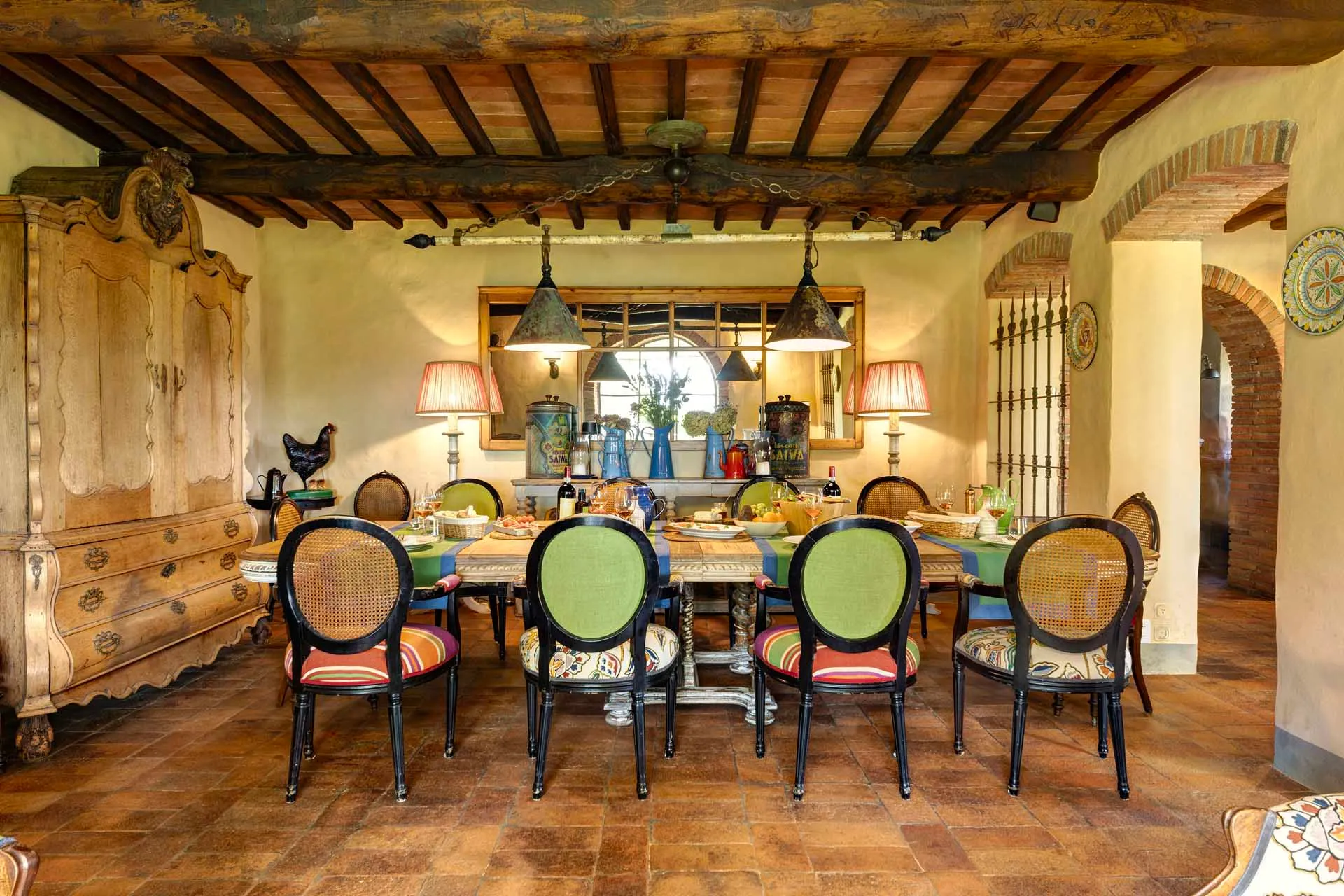 Ca’ di Pesa — Cucina e sala da pranzo
