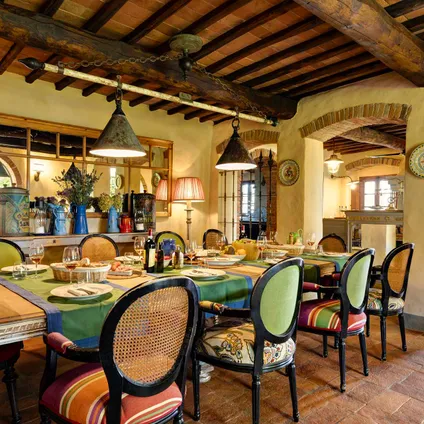 Ca’ di Pesa — Cucina e sala da pranzo