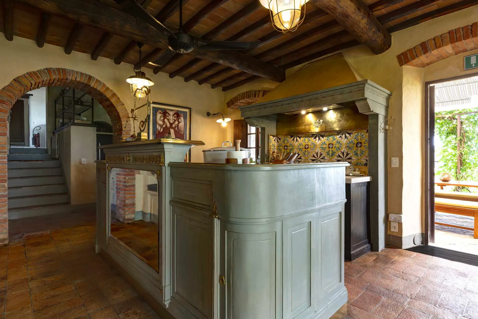 Ca’ di Pesa — Cucina e sala da pranzo