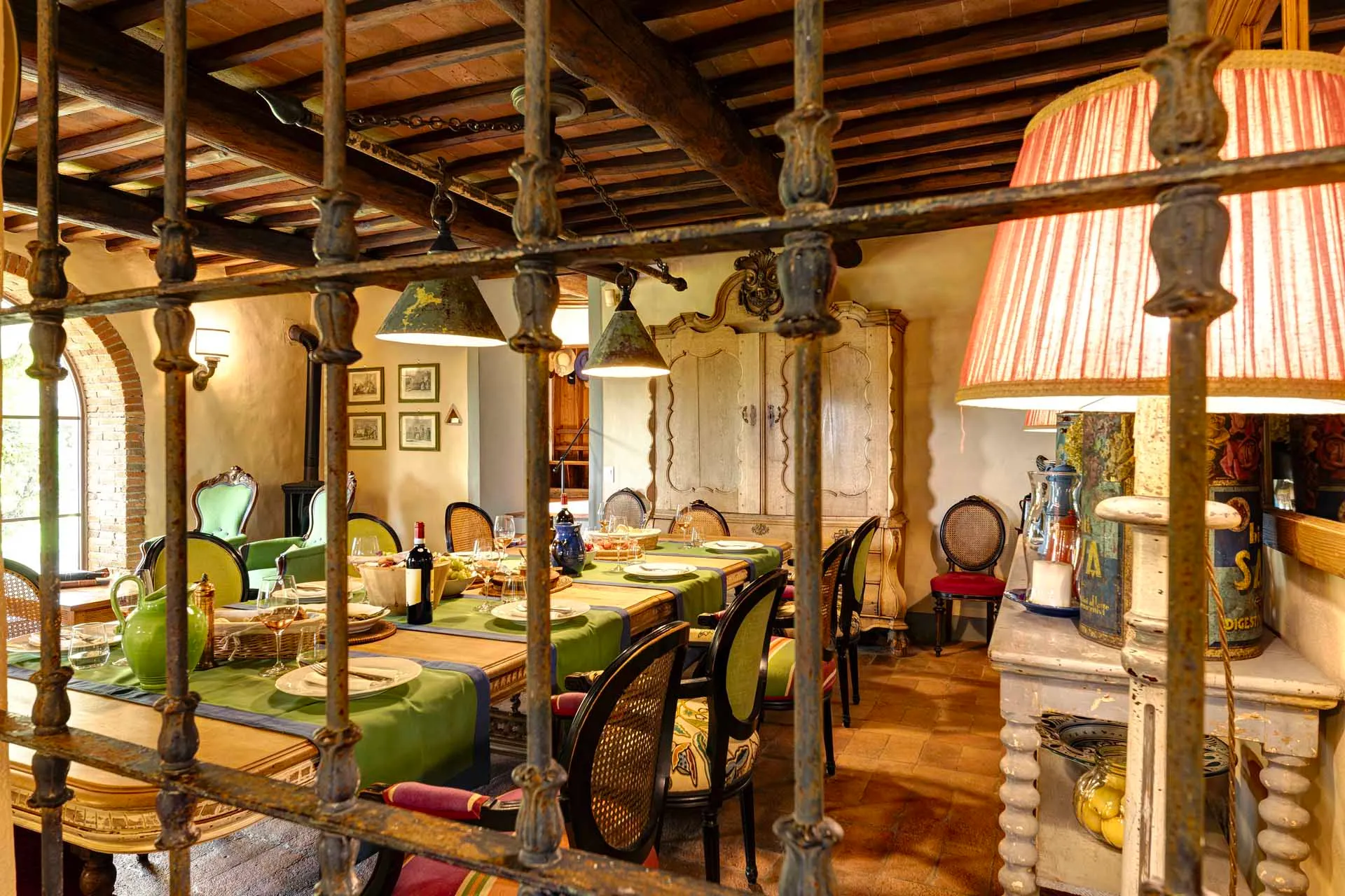 Ca’ di Pesa — Cucina e sala da pranzo