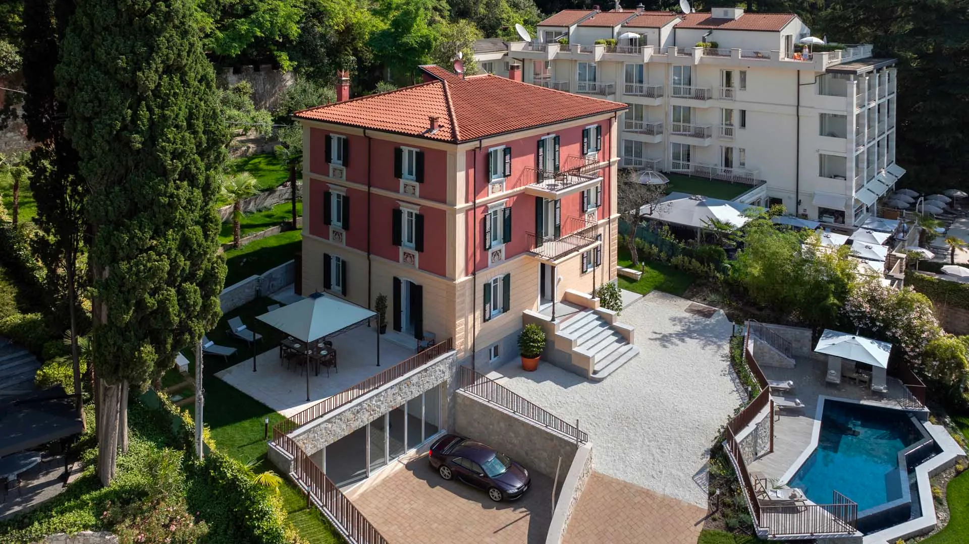 Villa Tonini — Aerial Views