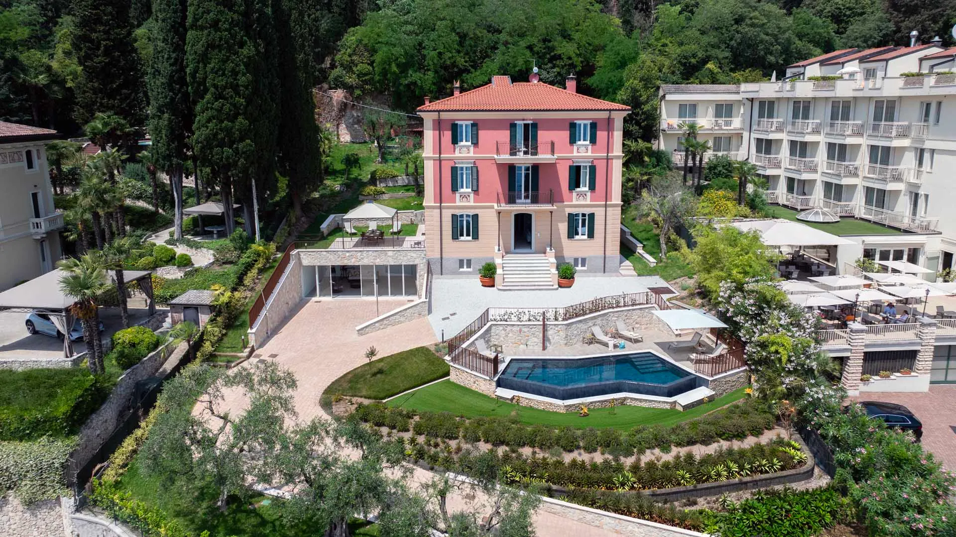 Villa Tonini — Aerial Views